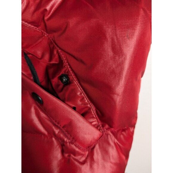 Levi's Mens Reversible Puffer Vest Red Two Horse Brand - Picture 9 of 9